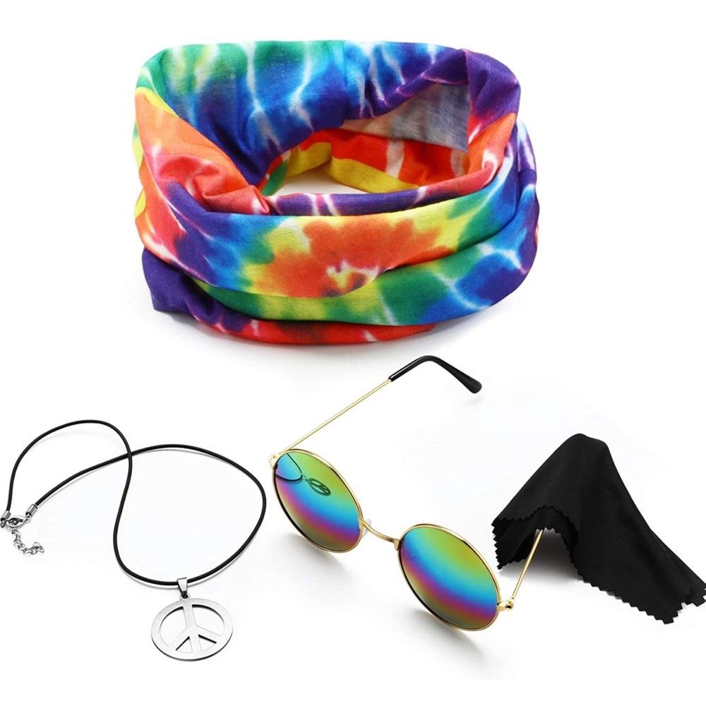 3 Piece Hippie Costume Set